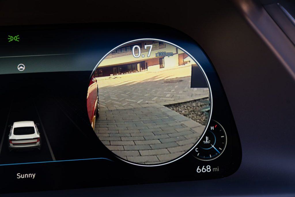 2020 Hyundai Sonata Limited in-vehicle camera system.