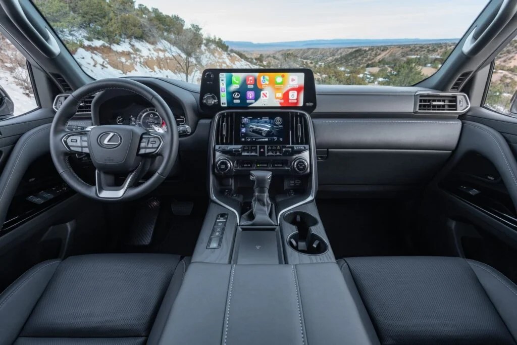 2023 Lexus LX 600 Interior Layout